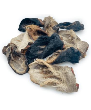 Premium Natural Dog Chews: Single Ingredient Cow Ears with Hair - High Protein Nutritious & Delicious - Long-Lasting Health-Boosting Alternative to Pig Ears - Suitable for Dogs 10 count - Buy Online on GoSupps.com