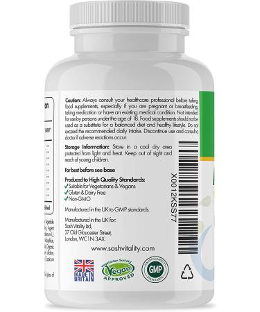 Organic Raw Apple Cider Vinegar Complex with Turmeric, Ginger, Probiotics & Prebiotics - 120 Vegan Capsules - Buy Online on GoSupps.com
