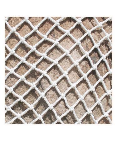 Bird Netting White Reusable Anti Bird Garden Protection Mesh Indoor White Decoration Protective Net Security Stairs Net (1x5M(3X16FT)) ()