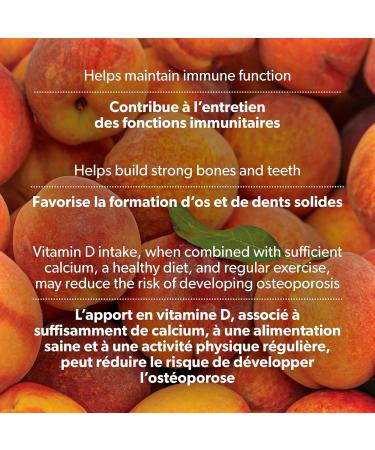 Preferred Nutrition Vitamin D3 1000IU 90 Gummies Mixed Berry-Peach Helps Support Immune Function Vegetarian 90 count (Pack of 1) D3 1000 IU - Buy Online on GoSupps.com