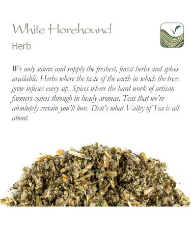 Horehound Leaf Tea Herb - White Horehound Leaves 100g - Buy Online on GoSupps.com