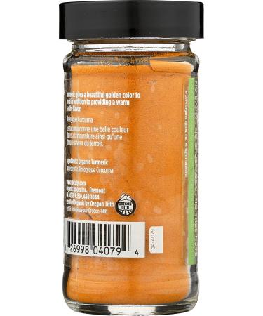 Spicely Organic Turmeric Powder 1.7 oz - Gluten Free Certified, Premium Quality - Buy Online on GoSupps.com