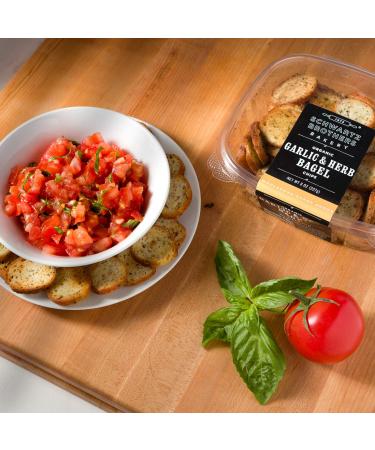 Schwartz Brothers Everything & Garlic Bagel Chip Sampler - Fresh Organic Kosher Artisanal Vegan (2 Pack, 8 oz) - Ideal for Parties & Picnics - Buy Online on GoSupps.com