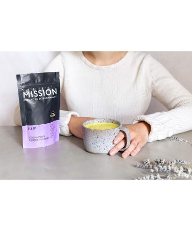 Sleep Matcha Tea - Rooibos Powder with Turmeric & Lavender | 30 Sachets - Buy Online on GoSupps.com