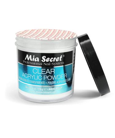 Mia Secret Clear Acrylic Powder 4oz - Professional Grade | Pack of 1 - Buy Online on GoSupps.com