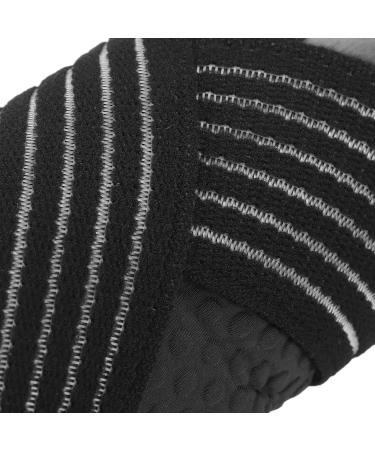 Super Elastic Ankle Brace - Breathable Adjustable Compression Sleeve for Sprained Ankle | Sports Support in Nylon - Shop Internationally - Buy Online on GoSupps.com