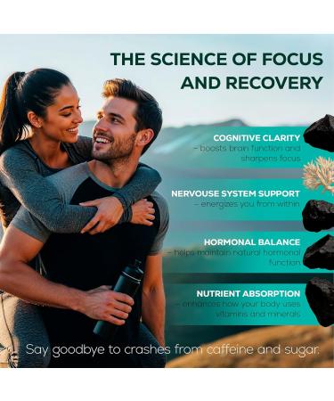 LIVEGOOD Himalayan Shilajit and Organic Sea Moss Capsules Fulvic Acid Organic Sea Moss and Shilajit Combo for Energy Wellness and Vitality Support Supports Focus and Mental Clarity (60 Count) - Buy Online on GoSupps.com