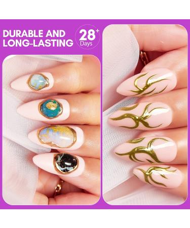 Makartt 3D Nail Foil Glue - 8ml Adhesive for Nail Foil Sheets | Perfect for 3D Gel Nail Art & DIY Manicure - Buy Online on GoSupps.com