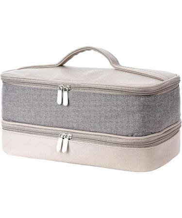 Kokiya Double Layer Carrying Case Hair Dryer Storage Bag Organizer Holder for Toiletries - Buy Online on GoSupps.com
