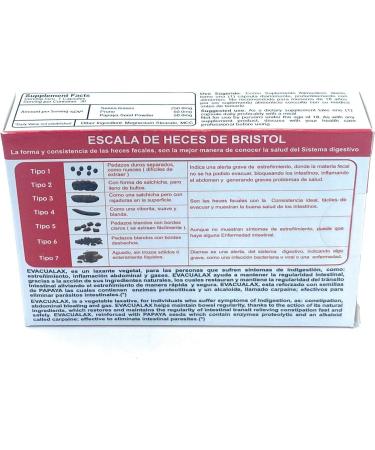 EVACUALAX Forte - LAXANTE Vegetal | Natural Constipation Relief - Buy Online on GoSupps.com