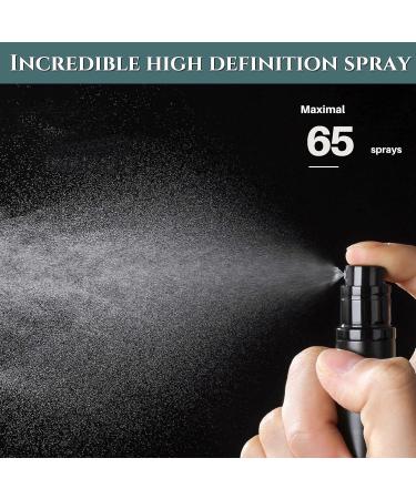 BRARIOS Perfume Atomiser Refillable Travel Size Portable Atomiser Spray Mini Empty Perfume Bottle Leak Proof Cologne Dispenser for Women and Men 5ml(J-Black) Black02 - Buy Online on GoSupps.com