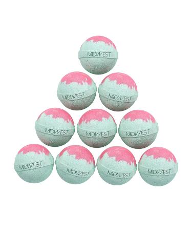 Sweet Pea Luxury Bath Bombs Set - 10 Extra Large 4.5oz Bombs - Buy Online on GoSupps.com