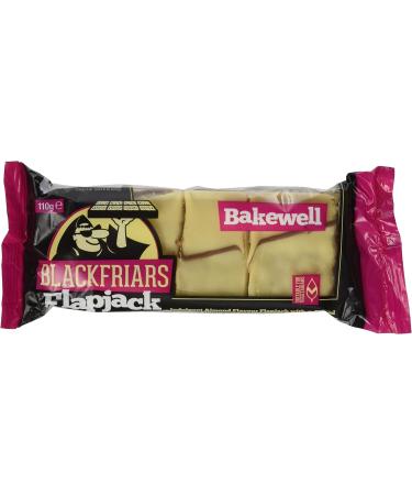 Blackfriars Flapjacks - Bakewell Flavor Pack of 25 (110g Each) | Premium International Shipping - Buy Online on GoSupps.com