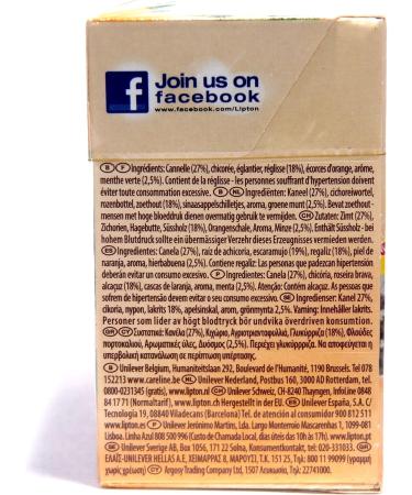  Lipton Lipton Infusion - Herbal Morocco 20 Sachets - Buy Online on GoSupps.com