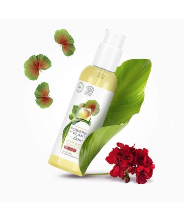 Dove Powered by Plants Natural Cosmetics Body & Hair Oil Geranium - Plant-Based Active Ingredients for Soft Skin & Well-Groomed Hair 100 ml - Shop Internationally - Buy Online on GoSupps.com