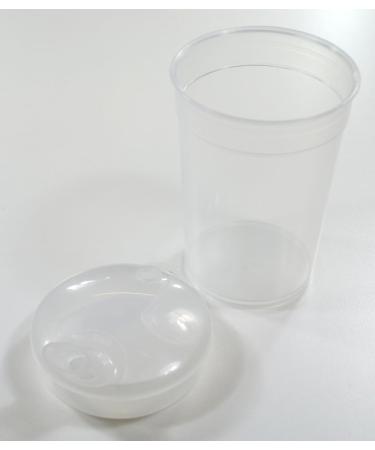 NRS Healthcare Feeding Cup Beaker with Wide Spout and Lid - 8mm Spout | Easy Drinking Aid for Elderly and Disabled - Buy Online on GoSupps.com