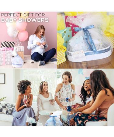 Elephant Theme Newborn Gift Basket for Boys or Girls - Baby Shower Essential Bundle with Registry Must-Haves and Card Included - Buy Online on GoSupps.com