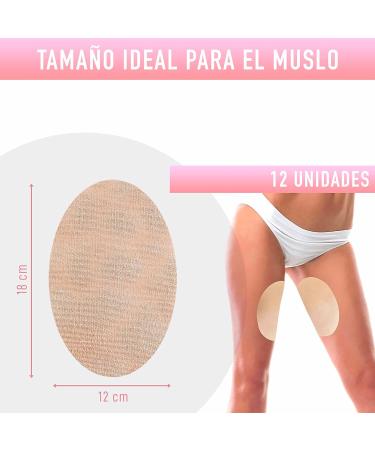 Pack of 12 breathable adhesive bandages. Anti-chafing elastic bandages for thighs anti-chafing anti-friction - Buy Online on GoSupps.com