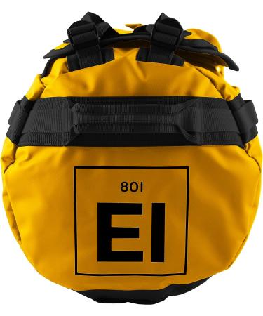Element Equipment Trailhead Duffel Bag 85L Yellow - Waterproof with Shoulder Straps - Buy Online on GoSupps.com