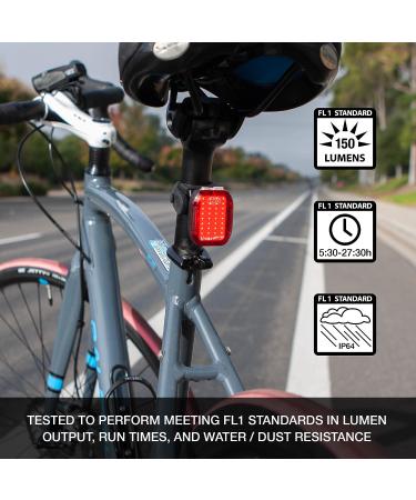 NiteRider Swift 500 & Vmax+ 150 Bike Light Combo Pack - USB Rechargeable LED Front & Rear Lights for Road Cycling Safety - Buy Online on GoSupps.com