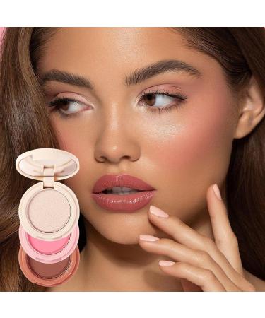  JPSDOWS Face Highlighter Powder | 3 in 1 Illuminating Blush for Cheeks Powder | Highlighter Powder for Men with Glow Effect Sweat Resistant Jpsdows - Buy Online on GoSupps.com