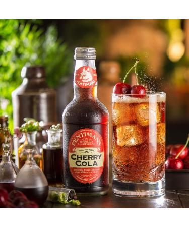 Fentimans Cherry Cola 275ml (Pack of 12) & Traditional Victorian Lemonade 275 ml (Pack of 12) - Buy Online on GoSupps.com
