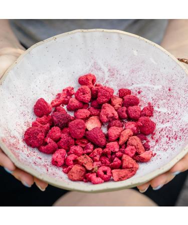 BAM Freeze Dried Raspberries 40 g Natural Fruits Perfect Sweets Rich Taste - Buy Online on GoSupps.com