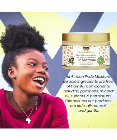 African Pride Moisture Miracle Aloe&Coconut Pre-Shampoo (3PCs) - Buy Online on GoSupps.com