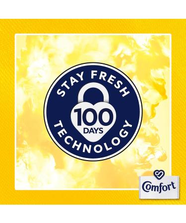 Comfort Sunshiny Days Fabric Conditioner - 4.8L (160 Washes) Orange - Long-lasting Freshness for 100 Days - Pack of 1 - Buy Online on GoSupps.com