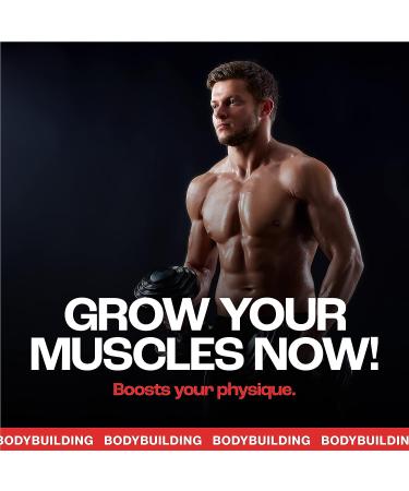 Men's Pre-Workout Creatine: ATP Energy, Lean Muscle Mass, Endurance, Amino Acids, Vitamins, Boosts Fitness Stamina & Recovery, Glucosamine for Joints - Buy Online on GoSupps.com