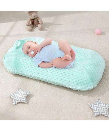 Newborn Lounger Cover  Minky Removable Slipcover for Baby Boy Girl Snugly Fits for 29 x 17 x 4 inches Infant Padded Lounger  Premium Quality Microfiber  Ultra Soft Comfortable (Bay Green) - Buy Online on GoSupps.com