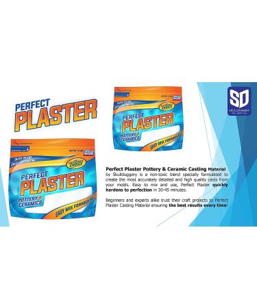 8 lb Perfect Plaster Pottery & Ceramic Casting Material - High-Quality Formula - 1 Unit - Buy Online on GoSupps.com