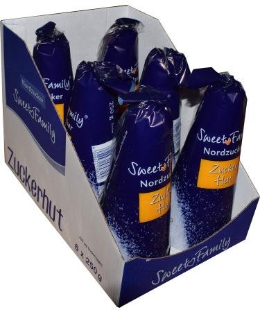 Sweet Family Nordzucker Zuckerhut' 6 x 250g (for Feuerzangenbowle) - Buy Online on GoSupps.com