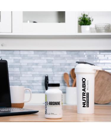 NutraBio L-Arginine Supplement 750mg Nitric Oxide Precursor Supports Blood Flow Vascular Health and Muscle Growth- L Arginine Supplements for Men and Women- 120 Capsules 120 Count (Pack of 1) - Buy Online on GoSupps.com