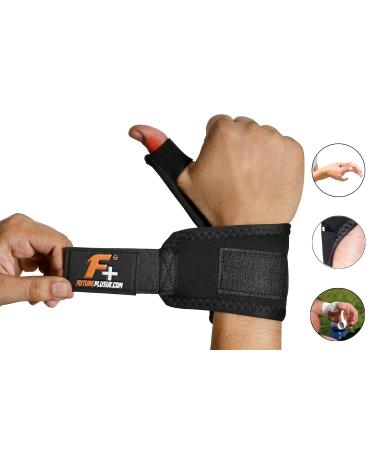 Thumb Support Brace Stabilizer Splint - Pain Relief for BlackBerry Trigger Finger Arthritis and More | Lightweight & Breathable | One Size (Right & Left - Buy Online on GoSupps.com