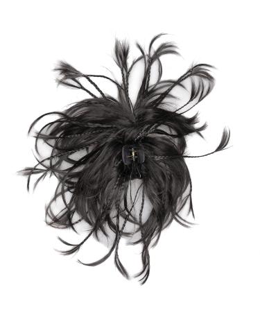 IMISSU Handmade Braid Claw Ponytail Hairpiece - Clip-in Black Hair Extensions for Effortless Style - Buy Online on GoSupps.com