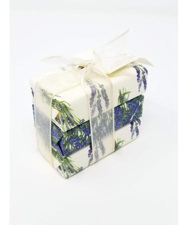Alchimia Lavender Vegetable set of 3 bar soaps made in Italy - 3x100 gram