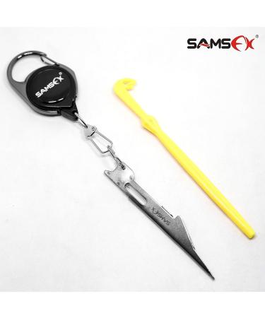 SAMSFX Fly Fishing Knot Tying Tool Combo - Quick Loop Tyer & Retractor for Hooks, Lures, and Lines - Buy Online on GoSupps.com