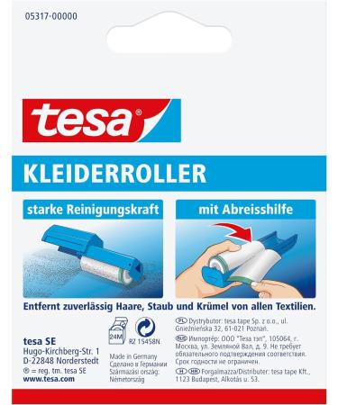 Buy Tesa Clothes Roller Refill Pack (2 x 3m 80mm) Best for Lint Removal International Shipping Available - Buy Online on GoSupps.com