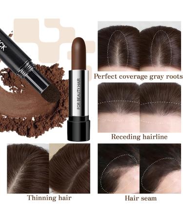 Pour Masquer Les Racines Poudre Texture Cheveux Poudre Cheveux Calvitie Coloration Racine Cheveux Blanc Pour Femmes et Hommes Caf  - Buy Online on GoSupps.com