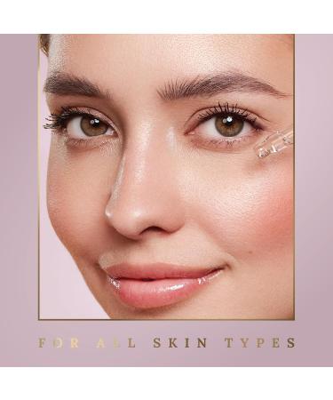 Findley Firming Eye Lift Serum with Collagen & Caffeine - Reduces Puffiness Dark Circles & Wrinkles (1 Fl Oz) | Hydrating Eye Treatment for Youthful Skin - Buy Online on GoSupps.com