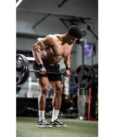 FITTECHT TUBLE HITS V2 | Comfort Training Aid with Wrist Cushions for Strength Training Fitness Bodybuilding & Weightlifting - Unisex Black - Buy Online on GoSupps.com