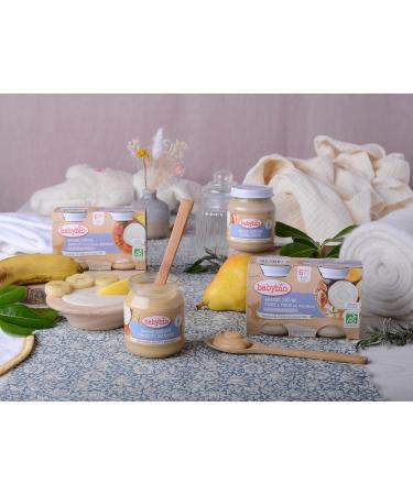 Babybio - Set of 6 Small Pots with Goat Pear Fig 2 x 130 g - 6 Months - Organic - Buy Online on GoSupps.com