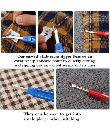 Kalolary 7-Piece Sewing Seam Tool Kit for Crafting - Seam Ripper & Thread Remover for Sewing Projects - Buy Online on GoSupps.com