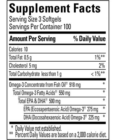 Nature Made Fish Oil Pearls 550mg, 300 Softgels - Omega 3 Supplement for Heart Health - Buy Online on GoSupps.com