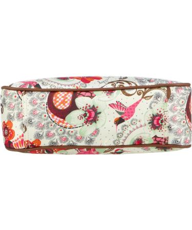 Oilily Tropical Birds L Cosmetic Bag - Ivory (28.5x9.5x18.5) | International Shipping Available - Buy Online on GoSupps.com