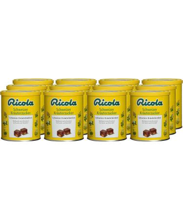  Ricola Ricola Pack of 12 Swiss herbal sugars (12 x 250 g) - Buy Online on GoSupps.com