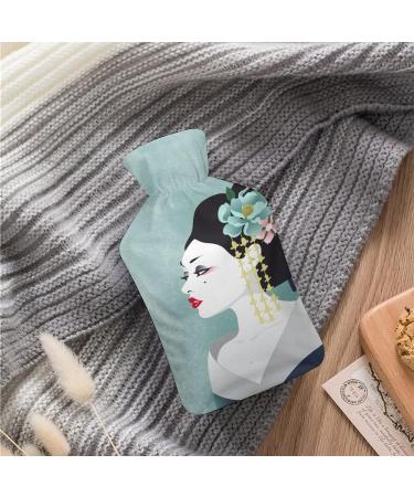 Japanese Plush Hot Water Bottle with Cover - Hand Warmer for Adults & Children (26.5x15.3cm) - International Shipping - Buy Online on GoSupps.com