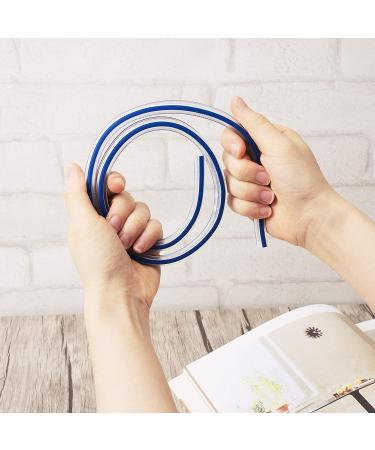 Mr. Pen- Ruler  Flexible Curve Ruler  24 Inch Ruler  Rulers for Drawing and Sewing  Curve Ruler  Curved Ruler  Bendable Ruler  Flexible Curve Template  Flexi Curve  Flexible Ruler for Engineering - Buy Online on GoSupps.com