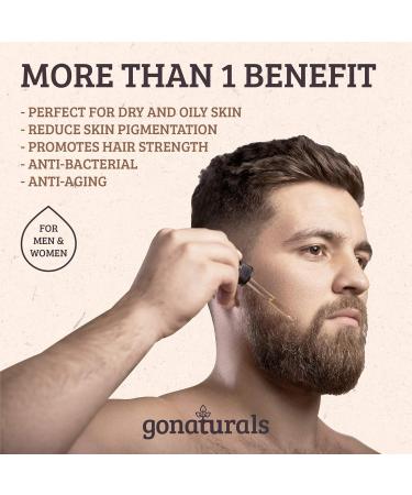 Gonaturals Organic Jojoba Oil for Hair Care - Revitalize & Strengthen Hair Cold-Pressed Skincare Oil (100ml) - Buy Online on GoSupps.com